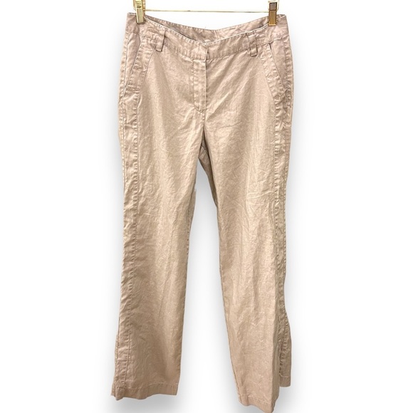 Sandro Cream Wide Leg Pants - Picture 1 of 9